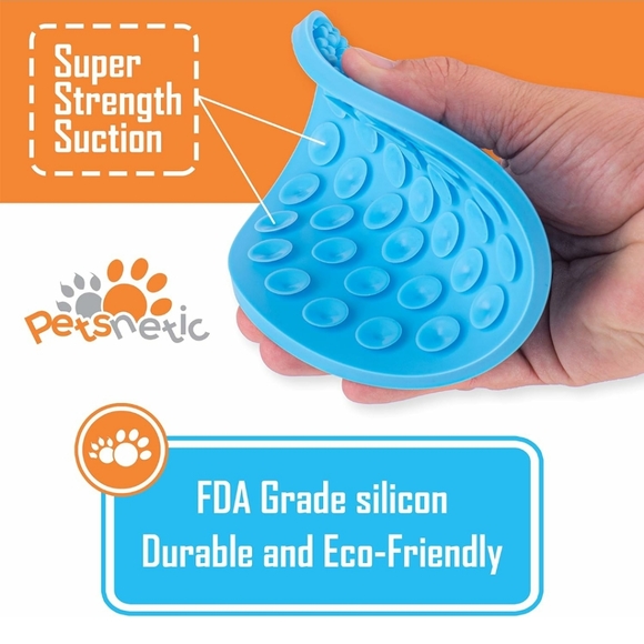 Dog Lick Mat + Dog Brush Set, - Picture 3 of 7